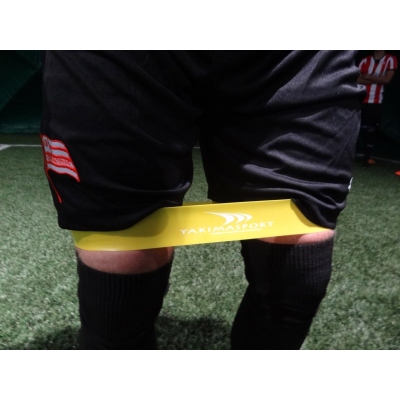 Guma fitness - zestaw 20 gum ŻÓŁTE - mały opór