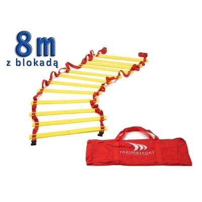 Coordination ladder 8 m with interlocking rungs