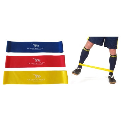 Cauciuc de fitness - set de 3 benzi de cauciuc