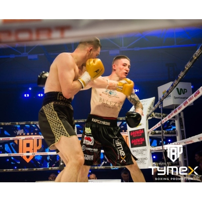 Boxerské rukavice TIGER GOLD / BLACK L