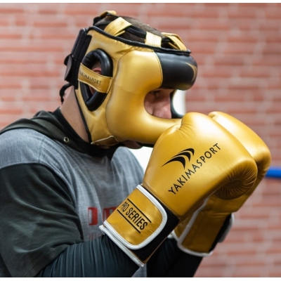 Mănuși de box TIGER GOLD / BLACK V
