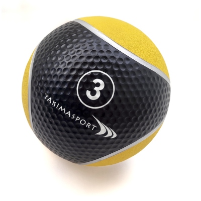 3 kg-os gumiból készült gyógylabda – rehabilitációs eszköz