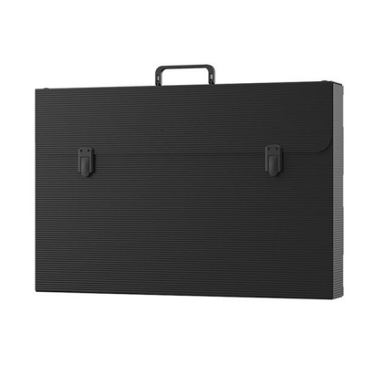 Briefcase for carrying the board, board for changing players