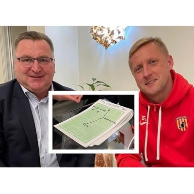 Bloc de antrenament, bloc de notițe, caiet tactic PZPN A4