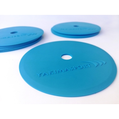 Flachfeldmarker (Markierungsmatten) - 10er-Satz blau