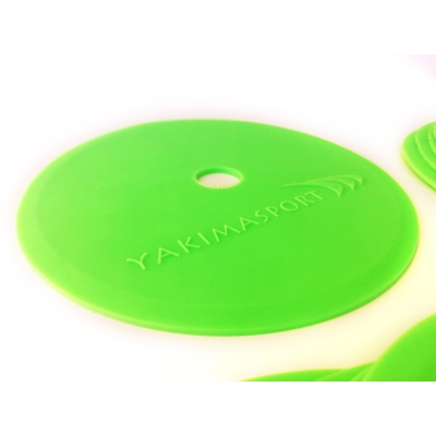 Markere pentru teren plat (covoare de marcare) - set de 10 buc. verde