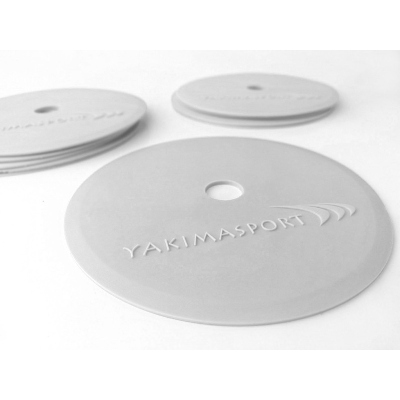 Flat field markers (marking mats) - set of 10 white