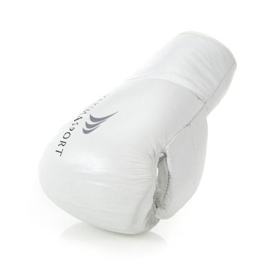 Mănuși de box WOLF WHITE – Seria profesională PRO