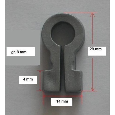 OMEGA hook for attaching the net