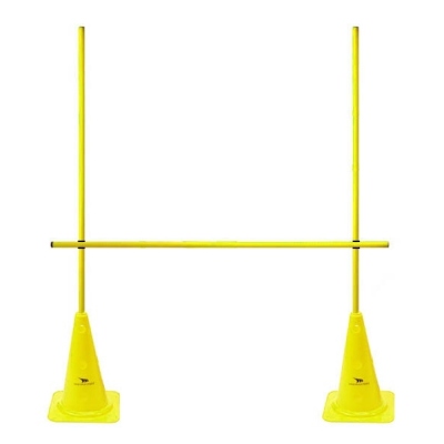 Hurdle, height adjustable hurdles - pole + base