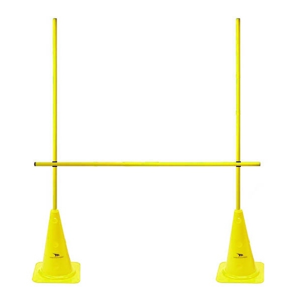 Płotek, płotki z regulowaną wysokością - laska + podstawka