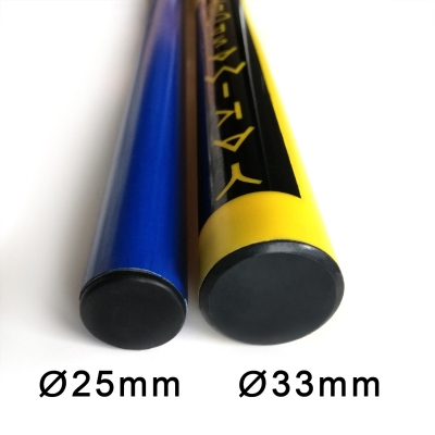 10x Edzés és szlalom botok ELITE 33mm 170 cm-es botok