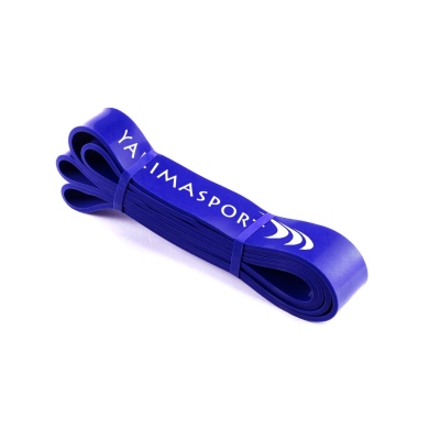 Bandă elastică Power Band albastră Yakimasport – antrenament de forță