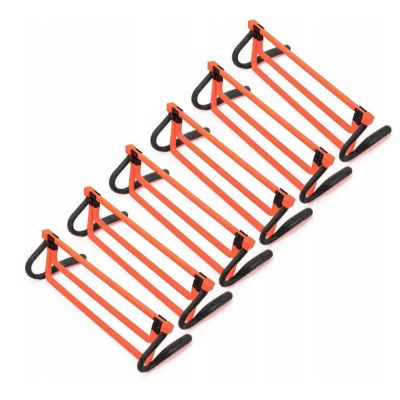 Koordinációs tréning akadály 3 magasságban - 6db-os készlet.