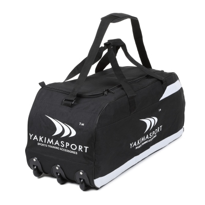 Sports bag on wheels, for the player's equipment