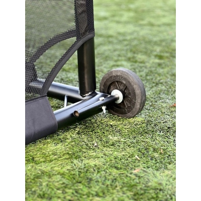 GIZA 5m x 2m football goal with wheels