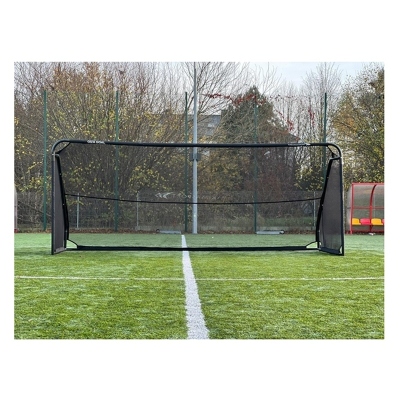 GIZA 5m x 2m football goal with wheels