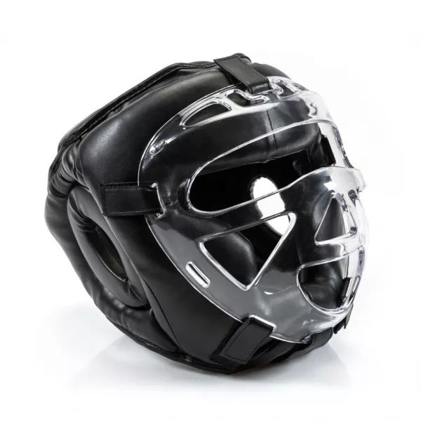 Kask bokserski z maską