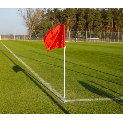 Corner flags on springs, flags 4 pieces