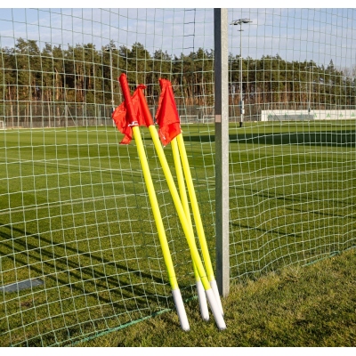 Profesionální rohové vlajky s rukávem, vlajky 4 kusy - 50 mm