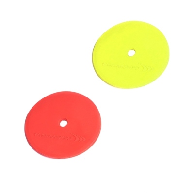 Flache Feldmarker (Markierungsmatten) - Satz mit 12 Stück gelb-orange