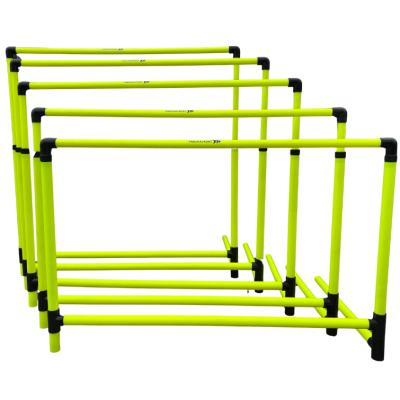 5 profesionalių reguliuojamų tvorelių rinkinys (68–106 cm)