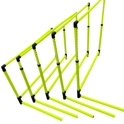 Płotek treningowy regulowany 68cm-106cm zestaw 5szt.