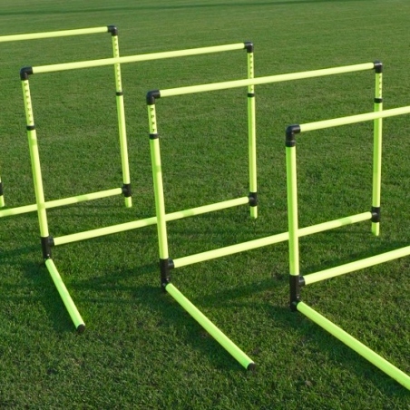 Płotek treningowy regulowany 68cm-106cm zestaw 5szt.