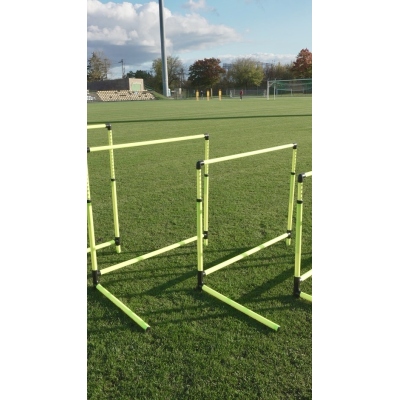 Płotek treningowy regulowany 68cm-106cm zestaw 5szt.