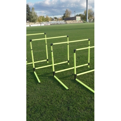 Płotek treningowy regulowany 68cm-106cm zestaw 5szt.