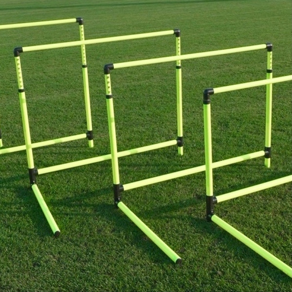 Płotek treningowy regulowany 68cm-106cm zestaw 5szt.