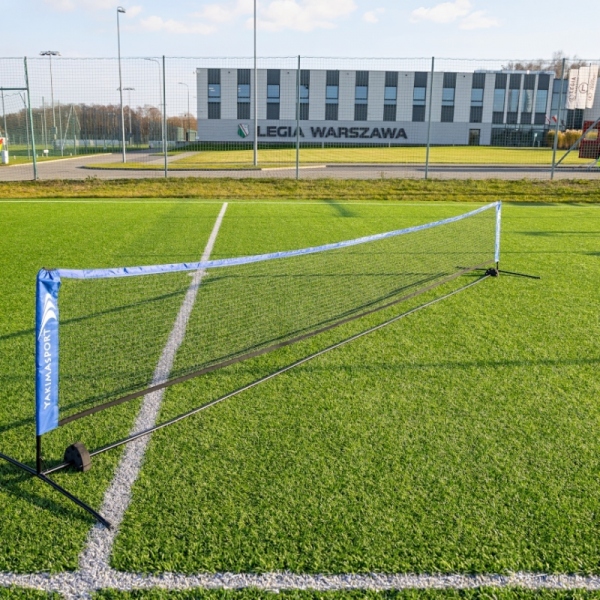 Footvolley set, footvolley for artificial turf, 6m