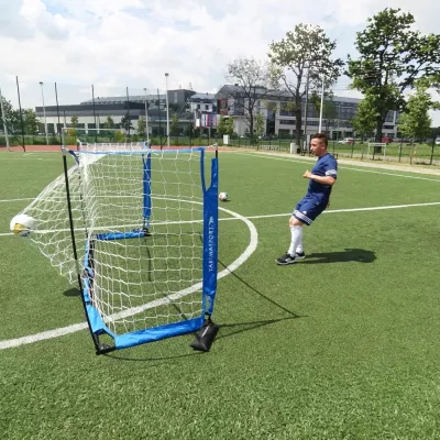 Solidna bramka do kategorii Żak stalowa konstrukcja 13kg Yakimasport