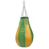Sac de box tip „pară” GIGANT din piele naturală