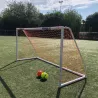 300x155 football goal – Sturdy PVC garden goal