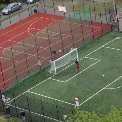 Profesjonalna siatka treningowa 5x2 m odporna na UV i wilgoc