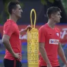 Mur piłkarski ELITE 180 cm wbity stabilnie w murawę boiska