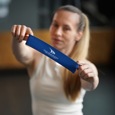 Set mit 20 Fitnessbändern – Trainingsbänder von Yakimasport