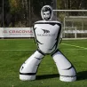 195 cm-es önálló felfújható fal – kapusedzés
