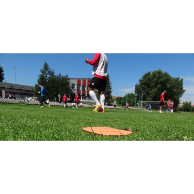 Sík terepjelzők (jelölőszőnyegek) - 12 db-os sárga-narancs színű készlet