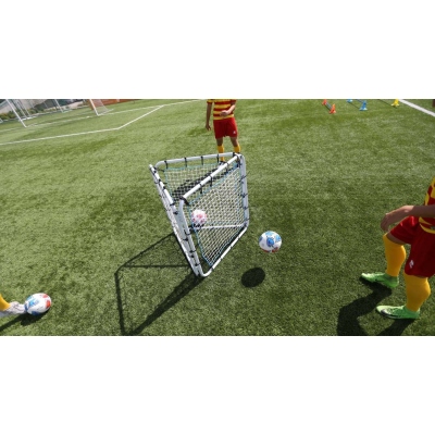 Rebounder potrójny, rama z siatką