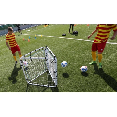 Rebounder triplu, cadru de plasă