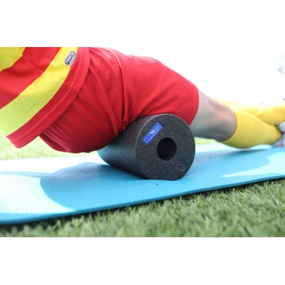 Massage roller, flat roller BLACK