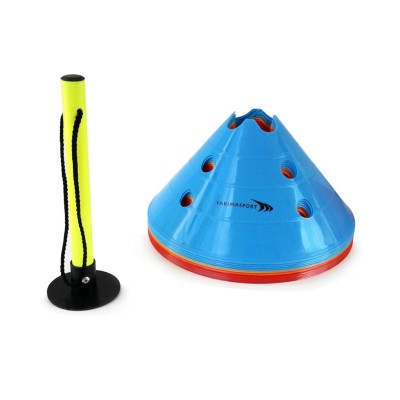 Trainingsmarker-Set „Hüpfspiel“ – Ausrüstung und Sprungkraft