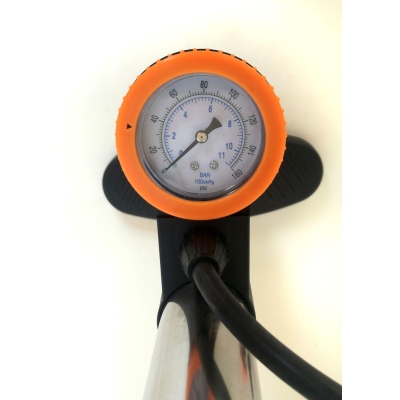 Ruční pumpa 60 cm s manometrem