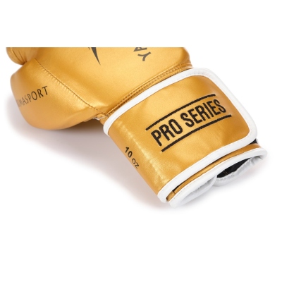 Mănuși de box TIGER GOLD / BLACK V