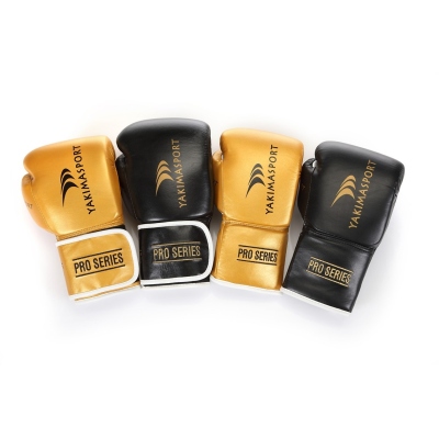 Boxerské rukavice TIGER GOLD / BLACK L