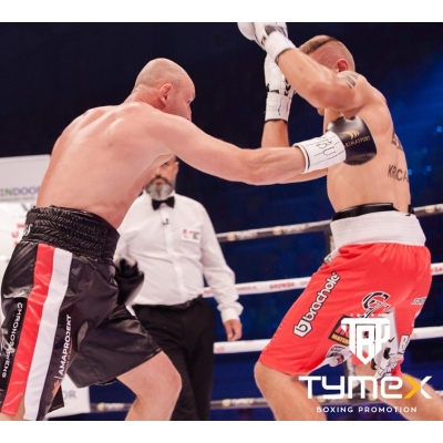 Mănuși de box TIGER GOLD / BLACK V