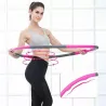 95 cm hula hoop with massager – effective waist training