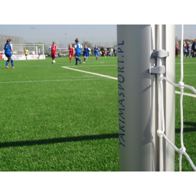 Porți de fotbal din aluminiu 5 x 2 m portabile